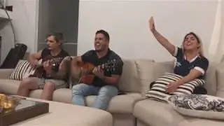 Manu cantando Gabriela Rocha - Lugar Secreto (Louvor)