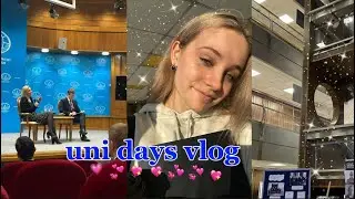 uni days vlog // учеба, Захарова, каток, декабрь 🎄🤍