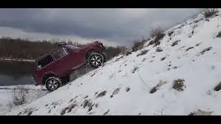 Мартовский прохват  бездорожья  на   LADA NIVA  16 v  И   КАРБ