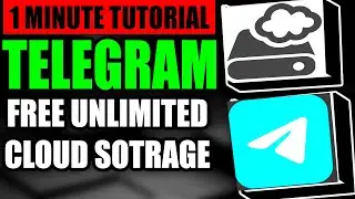 Free Unlimited Cloud Storage Telegram (Step by Step Guide – Full Tutorial)