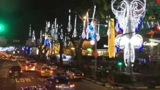 Orchard Road Christmas Lights Time Lapse