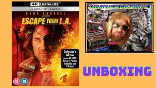Unboxing  - Escape From L.A.  - 4K Collectors Edition