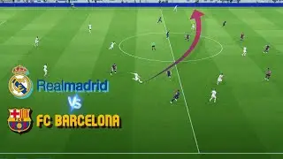 The Long Ball El Clasico / Real Madrid vs. Barcelona / Full Match [ eFootball 2025 PC Gameplay ]