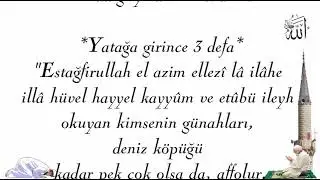 Gece Amenerrasülüyü okuyana,