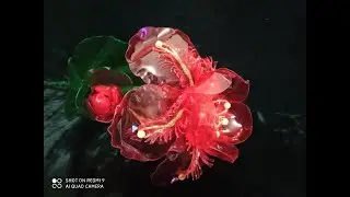 Как сделать фантазийный Аленький цветочек 🌺! ПЭТ бутылки!#мкцветы#