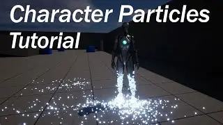 Unreal Niagara Skeletal Mesh Particles in 