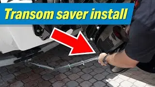 Reduce Stress On Your Transom and Hydraulic Tilt/Trim When Trailering