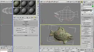 3dsmax.  Урок 388. Свиток TIME