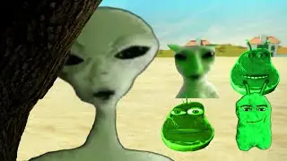 Alien Speaking Meme Squid Game
