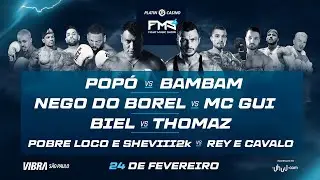 FMS 4 🥊 - Popó x Bambam e MUITO MAIS!!