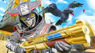 Using BLOODHOUND Movement to 1v3 squads in APEX LEGENDS