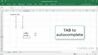 Range names in Excel 2016
