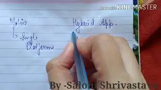 Native vs hybrid | android versions | web technologie vs language use in  Android iOS application.