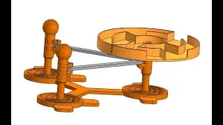 Моделирование игры с джойстиком. (Компас3D)