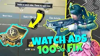 WATCH VIDEO PROBLEM SOLVED IN PUBG MOBILE LITE UNABLE TO WATCH VIDEO PLEASE TRY AGAIN LATER