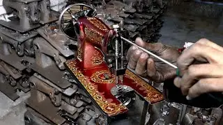Complete manufacturing process of SHAHZAD Silai Machine (Sewing Machine)