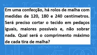 Questão de Concurso MDC | Máximo Divisor Comum