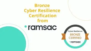 Bronze Cyber Resilience Certification from ramsac
