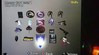 My PS2 Memory Card Saved games- 2021