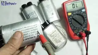 #12 Microwave  High Volt  capacitor | using DMM | magnetron how to repair | Replacing Filament