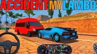 ACCIDENT MY LAMBORGHINI 😨 WITH RED BUS 🚌 _ TAXI 🚕 SIM 2023