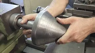 Live center restoration by Lathe step by step