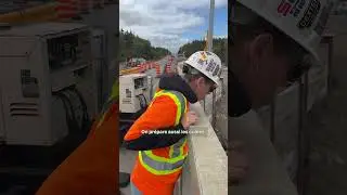 Le chantier est en cours au pont Touzel