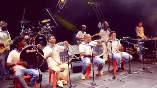 Sega Ravanne 2019 La Faya 3. Groupe AWA. Stop Criminalité Chanteur Lando Froid Nom d'artiste Ti Pel