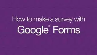How to use Google Forms to make a survey (for grade 4 and up)