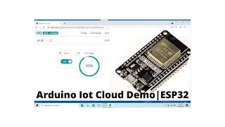 Iot using Arduino Iot Cloud|Esp32