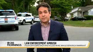 4 law enforcement officers killed while trying to serve a warrant in Charlotte