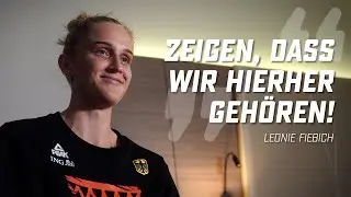 "Wir wollen zeigen, dass wir hierher gehören!" | Leonie Fiebich | #EuroBasketWomen