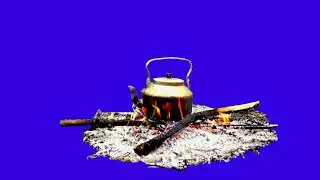 bonfire  Chroma Key