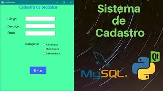 Product Registration System with Python and MySQL #1