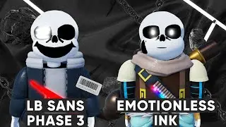 Roblox | Undertale truthful timeline | Last Breath Sans phase 3 | Emotionless Ink
