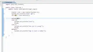 Intro to Java Programming 12 - Switch