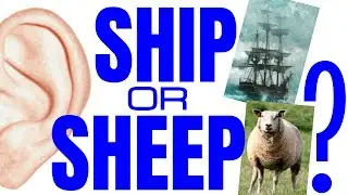 SHIP or SHEEP? English /ɪ/ and /i/ vowel sound pronunciation listening practice with minimal pairs