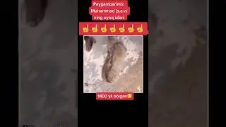 Пайгамбаримиз Мухаммад с.а.в. нинг излари 1400 йил бу́либди