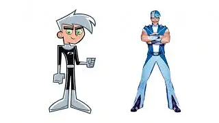 Danny Phantom meets Sportacus (LazyTown) (For Carlos Cardenas Medina)