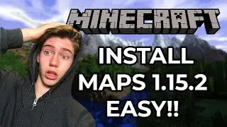 HOW TO INSTALL MAPS IN MINECRAFT ANY VERSION!! (EASIEST METHOD)
