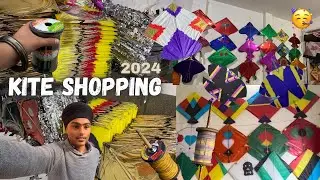 Uuboxing *Motokite Fighter * 250₹ 😨 || New Kite Design 2024. LOHRI SHOPPING 🪁