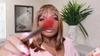 DOING YOUR AUTUMN FALL MAKEUP ASMR CHEWING