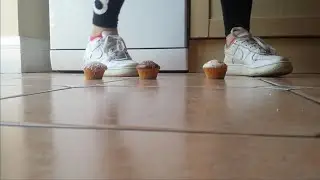 Birthday Crush in my Little Sisters old Air Force 1s