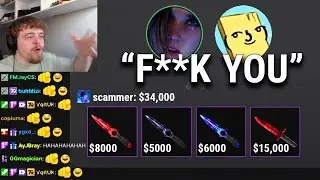 trolling the dumbest cs2 scammer LIVE