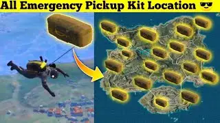Emergency Pickup Location in bgmi 🔥How to Use Emergency Pickup Kit 🔥 Emergency Pickup Location