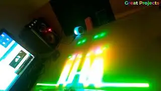 Music Spectrum Analyzer 16 Band With WS2812B And ESP32