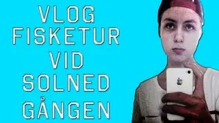 VLOG: Fisketur vid solnedgången!