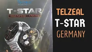 TELZEAL T-STAR ROUND SMARTWATCH | TELZEAL T STAR GERMANY SMARTWATCH WEARFIT PRO APPLICATION