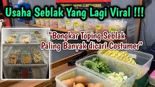 Toping Seblak Prasmanan Paling Banyak dicari Costumer | Ide Usaha Kuliner