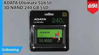 ADATA Ultimate SU650 3D NAND 240GB SSD Unboxing